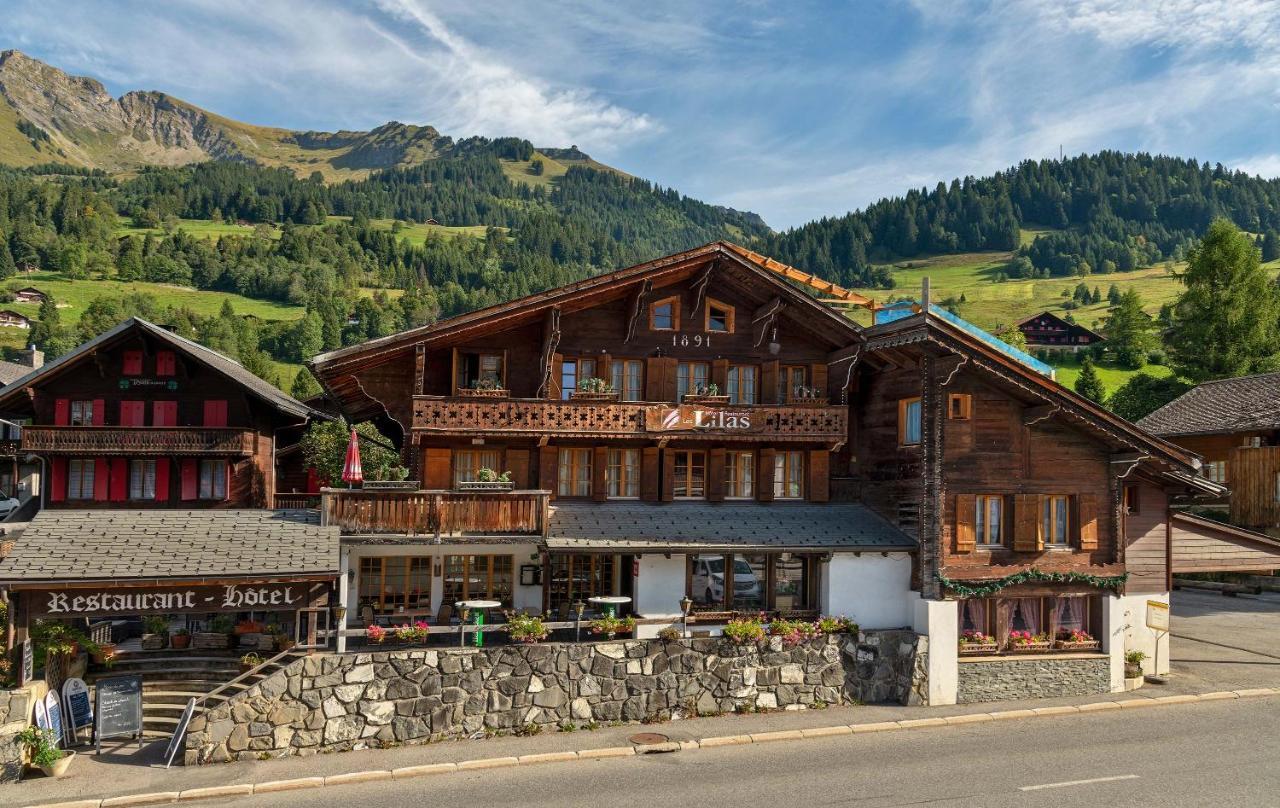 Hotel Restaurant Les Lilas Ле-Дьяблере Экстерьер фото